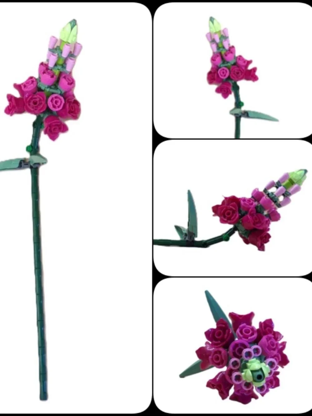 LEGO Botanical Flowers - 1 pcs Snapdragon - Curved - Individual Sale - 10280